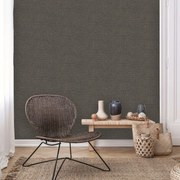 DUTCH WALLCOVERINGS Behang Texture zwart