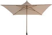 4 Seasons Vivenda stokparasol 270x270 cm. - beach/woodlook