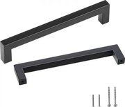VEVOR set van 30 meubelgrepen, RVS stanggrepen, 140 x 12 x 35 mm, keukengrepen, hartafstand 128 mm, kastgrepen, dikte van de kastpanelen van 1,52 tot 2 cm of 1,27 tot 4 cm, deurklinken, ladegrepen