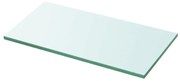 vidaXL Wandschap transparant 30x12 cm glas