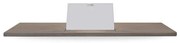 Looox Wood collection bath shelf 88cm met houder mat wit eiken mat wit wbshelf88mw