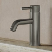 Saniclear Plus Curved wastafelkraan RVS