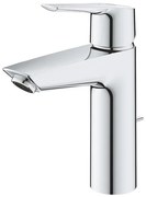 Grohe Start Quickfix Wastafelmengkraan - opbouw - 12.1cm uitloop - M-size - trekwaste - chroom 23552002