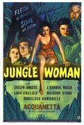 Ilustratie Jungle Woman Poster