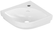 Villeroy & Boch Subway 3.0 hoekfontein 32cm 1 kraangat zonder overloop Ceramic+ stone white 437146rw