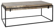 Richmond Interiors Calloway Salontafel Industrieel Aluminium - 123 X 68cm.