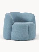 Bouclé loungefauteuil Fleur