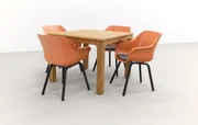 Hartman Sophie tuinstoel Terra/Rome brown 100 cm. - 5-delig