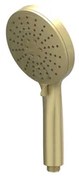 IVY Handdouche - rond - 3-standen - antikalk nozzels - ABS kunststof - Geborsteld mat goud PVD 6900404