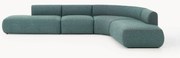 Modulaire bouclé hoekbank Sofia (4-zits)