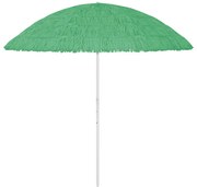 vidaXL Strandparasol Hawaï 300 cm groen