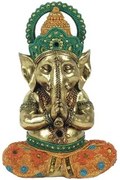 Beeldjes Goud Signes Grimalt  Ganesha Yoga-Figuur