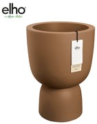 Pot Elho Amber Coupe Round Bruin