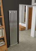 Eastbrook Tunstall verticale radiator 180x28cm Chroom 401 watt