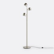 Buigzame  leeslamp in satijnnikkel, Marlo