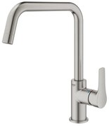 GROHE Eurosmart Keukenkraan - hoog - draaibare uitloop - rvs look 30567DC0