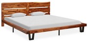 vidaXL Bedframe boomstam massief acaciahout 200 cm