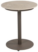 Boaz bijzettafel 45xH55 cm ceramic middenpoot terre 4 Seasons Outdoor