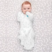 Love to Dream Babydoek Swaddle Up Bamboo fase 1 S sterren crèmekleurig