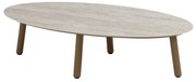 Salute lounge tuintafel 120x65xH30 cm ceramic amber Taste 4SO