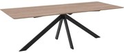 Goossens Excellent Eettafel Ferris Piramide Poot, Rechthoekig 240 x 100 cm