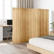 vidaXL Kamerscherm met 5 panelen 200x180 cm wit | Leen Bakker