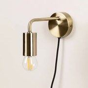 Metalen Wandlamp Londi Goud - Sklum