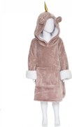 Atmosphera poncho plaid kids - Unicorn - Geschikt voor kinderen van 3-10 jaar