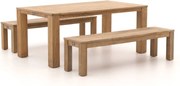 Picknickset ROUGH | 6 personen | Tuinset teakhout | 3-delig | Kees Smit Tuinmeubelen