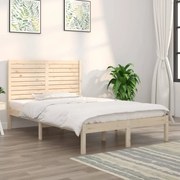 vidaXL Bedframe massief hout 140x190 cm