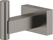 Grohe Essentials Cube Handdoekhaak 18,6x6x4,3 cm Hard Graphite Geborsteld