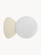 Kleine wand- en plafondlamp Zero van glas en beton