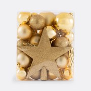 Set van 33 Kerstversieringen, Caspar