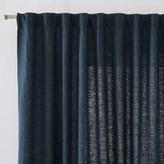 Linnen schermgordijn, met aangerimpelde bies en wave, ELBA