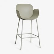 Set Van 2 Hoge Tuinkrukken Van Polypropyleen En Staal Lynette Bamboe Groen & ↑75 Cm - Sklum