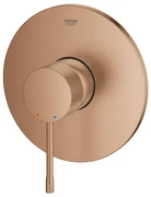 Grohe Essence New Douchekraan inbouw - 1 knop - brushed warm sunset 24057DL1 24057DL1