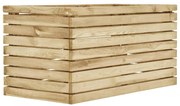 vidaXL Plantenbak verhoogd 100x50x50 cm geïmpregneerd grenenhout