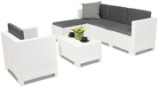 Technorattan loungemeubelset Colorado Relax Corner 5 wit Bica
