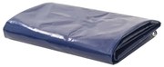 vidaXL Dekzeil 650 g/m² 3x4 m blauw