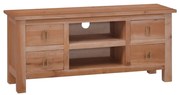 vidaXL Tv-meubel 100x30x45 cm massief mahoniehout