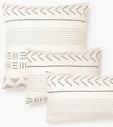 Katoenen perkal kussensloop Kohana met boho patroon