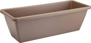 elho balkonbak Barcelona 50 - Taupe - Rechthoekig - 50 x 19 x H19cm
