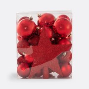 Set van 33 Kerstboom versieringen, Caspar