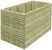 vidaXL Plantenbak verhoogd 150x106x96cm 19 mm geïmpregneerd grenenhout