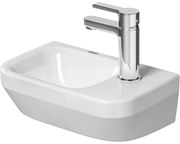 Duravit DuraStyle fontein kraangat rechts 36x22cm wit 0713360000