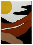 Kare Design Artistic Sunrise Schilderij Met Stof
