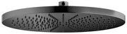 Hotbath Cobber Hoofddouche 30cm Zwart Chroom M106