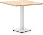 + 10% kassakorting | Tuin eettafel Forza  | Vierkant  | Tuintafel Teakhout | 80x80cm | 2 personen | Kees Smit Tuinmeubelen