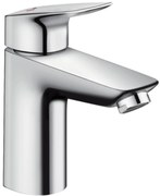 Hansgrohe Logis Coolstart wastafelkraan 100 zonder waste Chroom