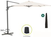 Shadowline Francisco zweefparasol 260x260cm
